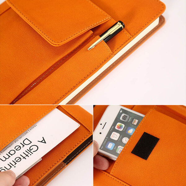 GA1076---A5 Leather Journal Notebook - Image 4