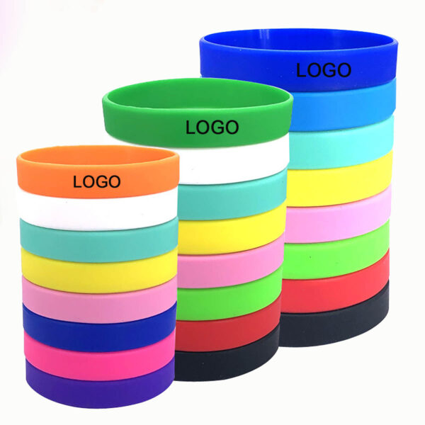 GA8036---Silicone Wristband Rubber Bracelet