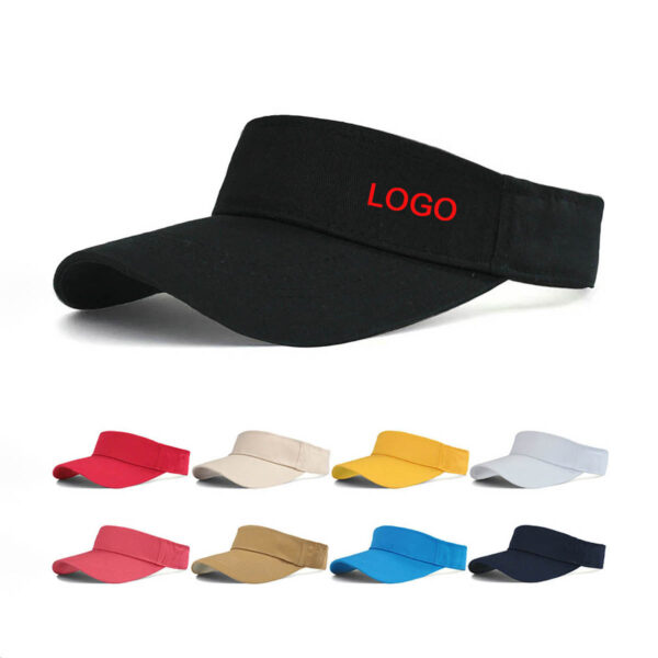 GA8077---Sun Visor Hats Empty Top Cap