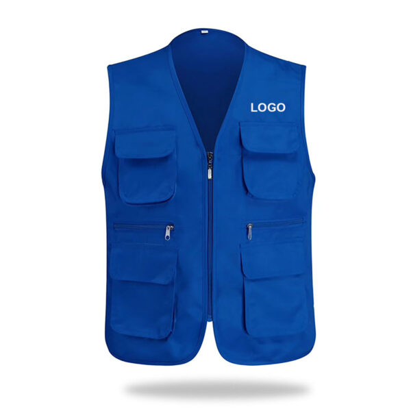 GA8303---Multi Pocket Men Women Fishing Vest