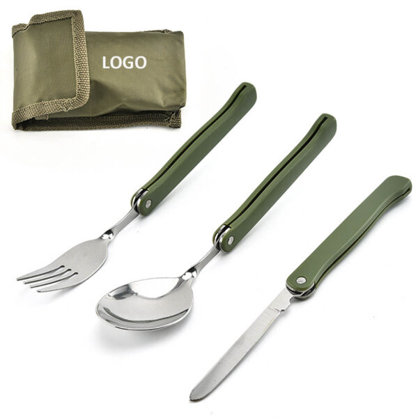 GA8148---Travel Camping Foldable Cutlery Set