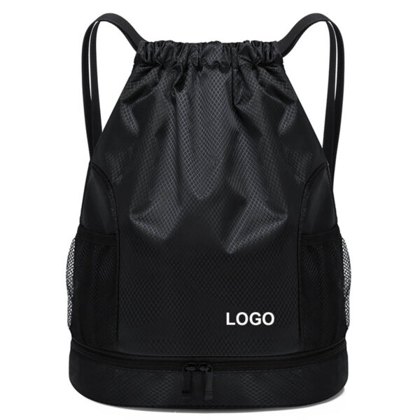GA8169---Waterproof Drawstring Backpack Beach Bag