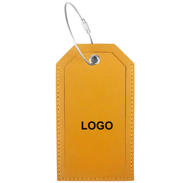 GA8181---PU Leather Luggage Travel Tag