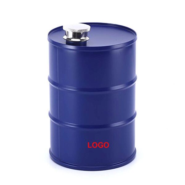 GA8188---Drum Flasks Hip Stainless Steel Flask