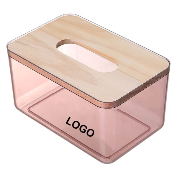 GA8197---Transparent Facial Tissue Dispenser Box