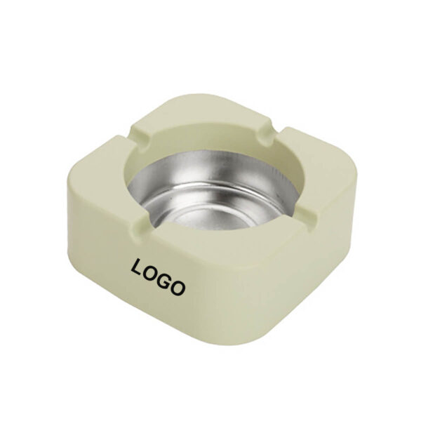 GA8198---Tinplate Square Ashtray Holder Ashtray Case