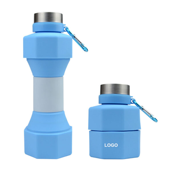 GA8219---Reuseable Collapsible Silicone Water Bottle