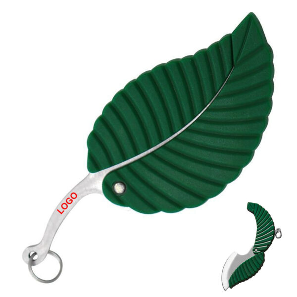 GA8223---Leaf Shape Pocket Fruit Knife