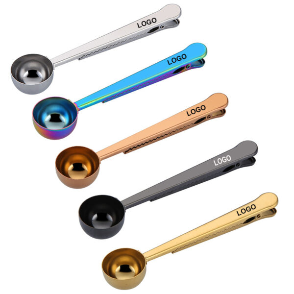 GA8227---Coffee Measuring Spoon With Sealing Clip