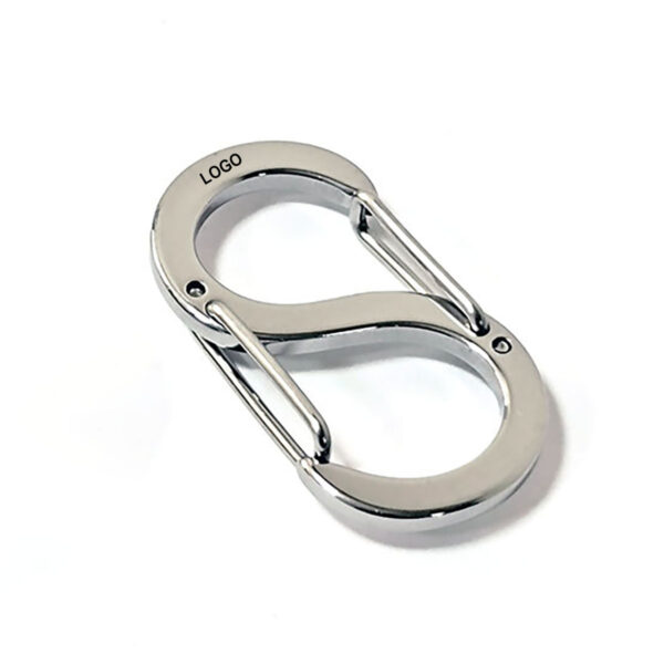 GA8246---Stainless Steel S-Biner Dual Carabiner