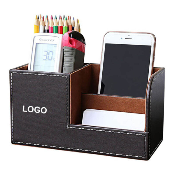 GA1021---Leather Office Desk Organizer