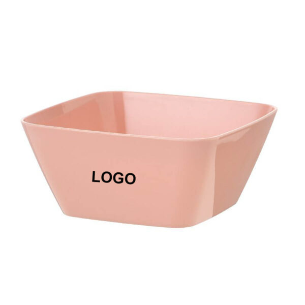 GA8339---Unbreakable Plastic Square Salad Bowls