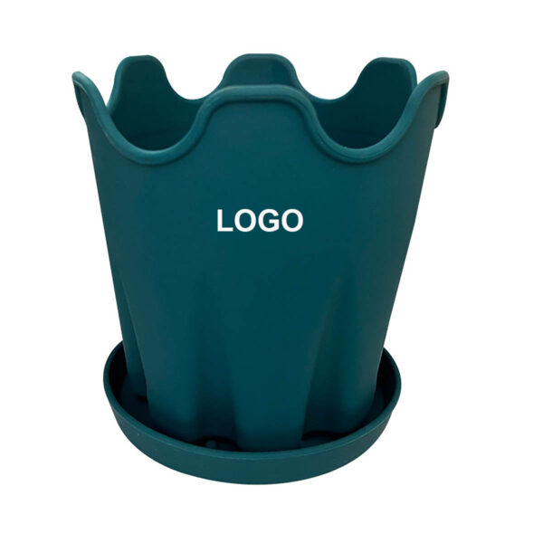 GA8345---Silicone Flower Plant Pots House Garden