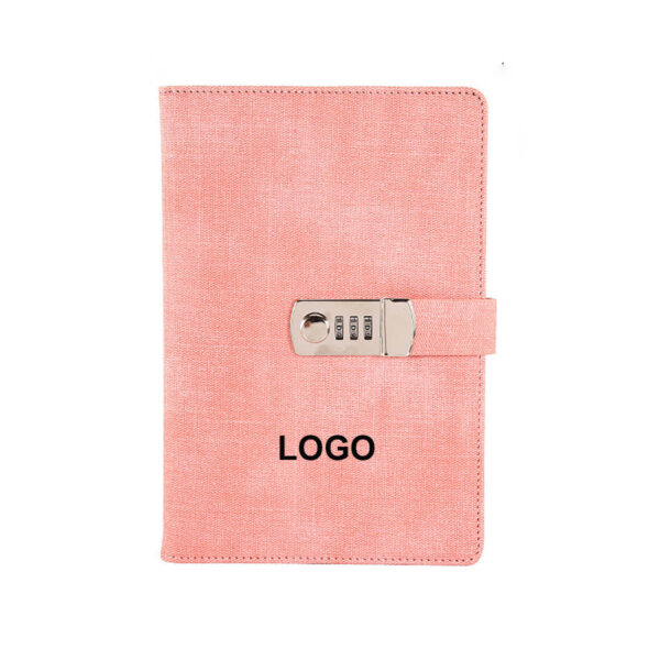 GA8349---A5 Journal Notebook With Lock