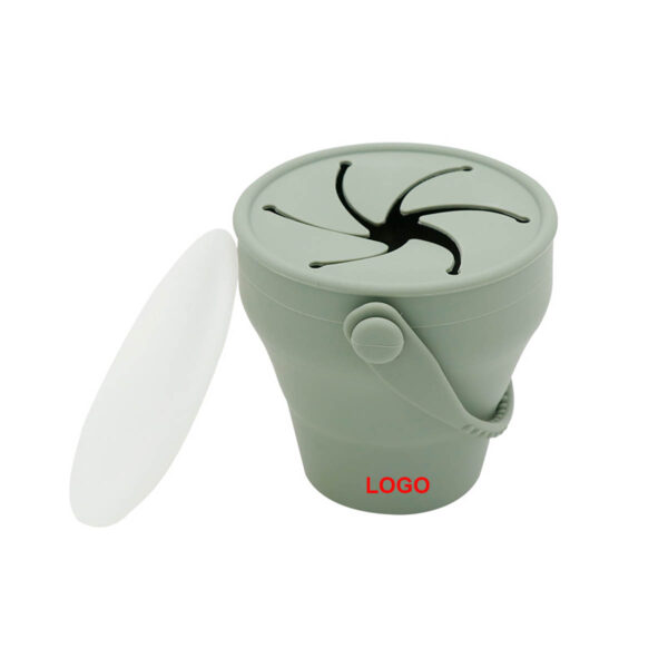 GA8375---Silicone Snack Cups For Toddlers