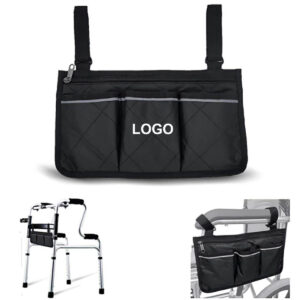 GA8486---Wheelchair Armrest Side Storage Bag