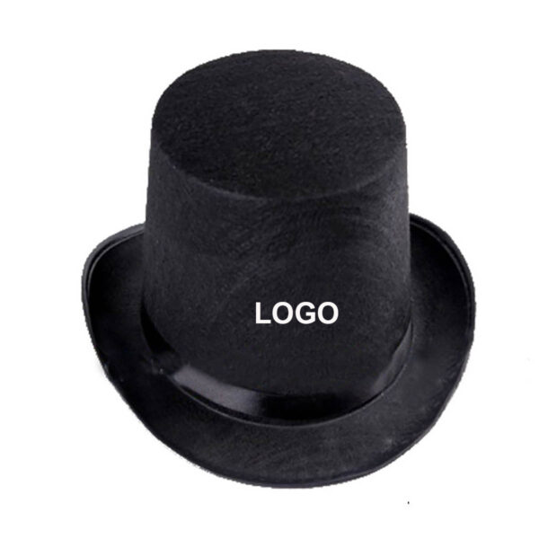 GA8505---Halloween Cosplay Funny Black Top Hat