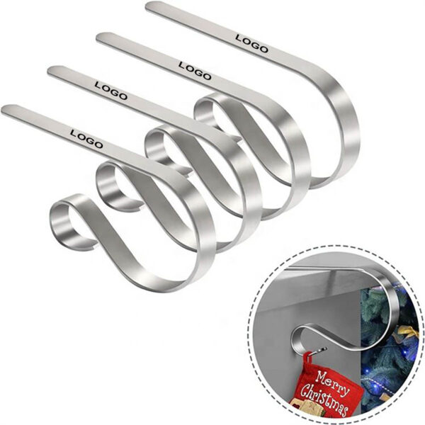 GA8511---Christmas Stocking Hangers Xmas Ornament Hook