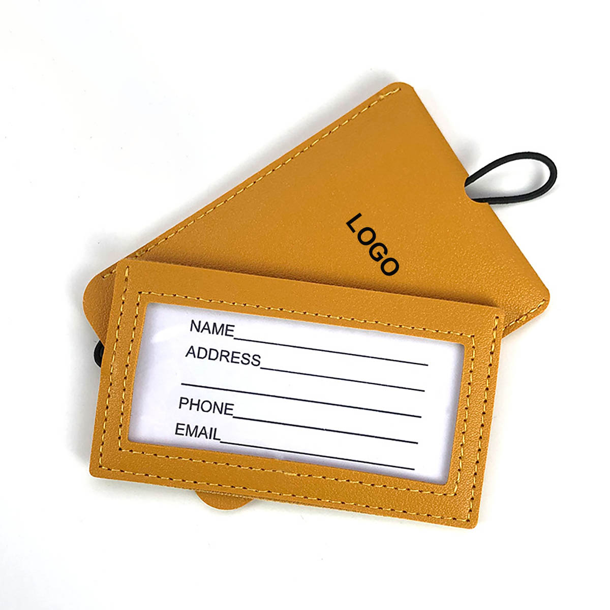 GA1067---Pu Leather Suitcase Luggage Tag