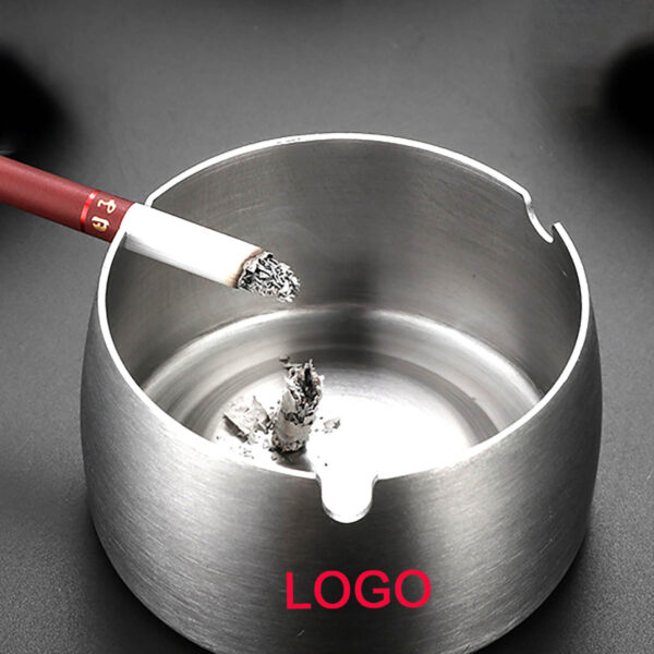 GA8038---Stainless Steel Cigarette Ashtray - Image 2