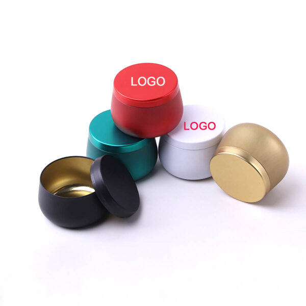 GA8040---Candle Container Metal Tin Box - Image 2