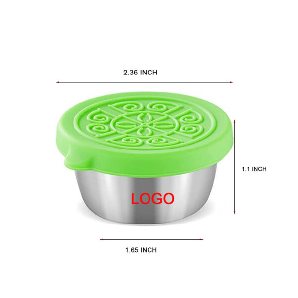 GA8069---Stainless Steel Food Condiment Containers - Image 2