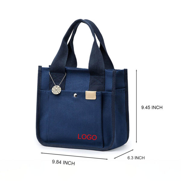 GA8099---Women Canvas Hand Bag - Image 2
