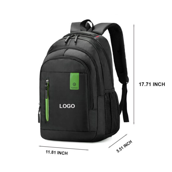 GA1704---Men Women Travel Laptop Backpack - Image 2