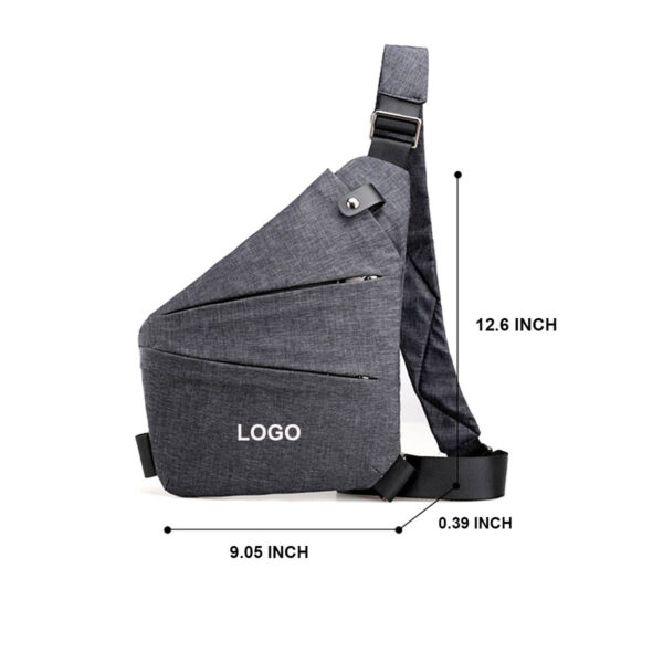 GA8318---Men Women Chest Bag Shoulder Bag - Image 2