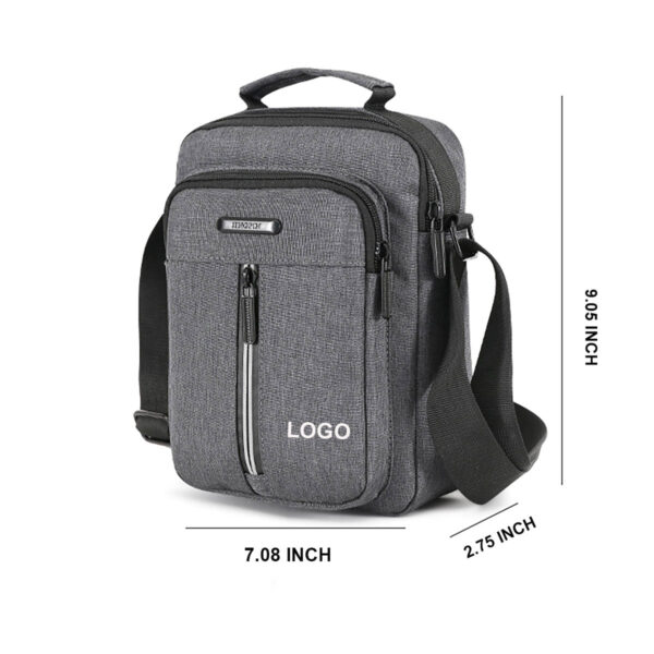 GA8319---Men's Messenger Bag Travel Shoulder Bag - Image 2