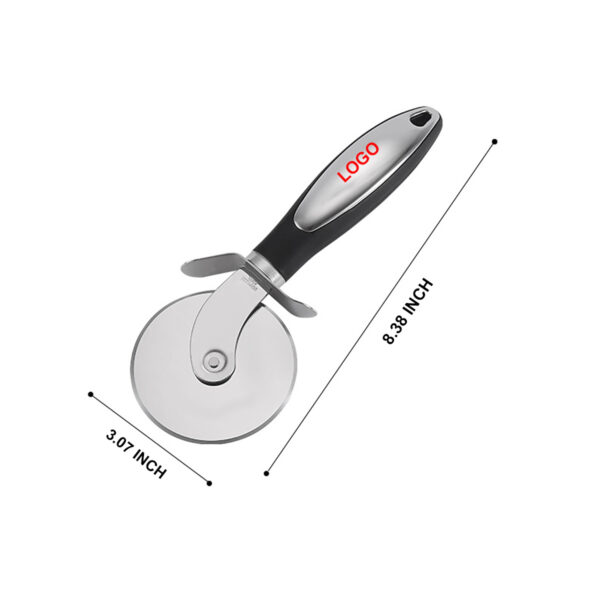 GA8336---Stainless Steel Pizza Wheel Cutter - Image 2