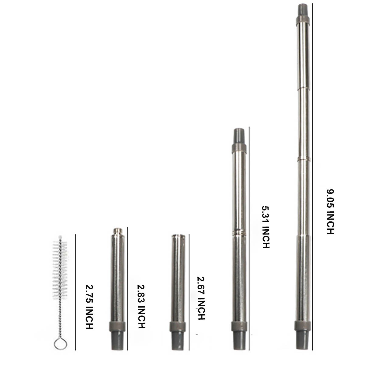 GA8133---Portable Stainless Steel Drinking Straws - Image 2