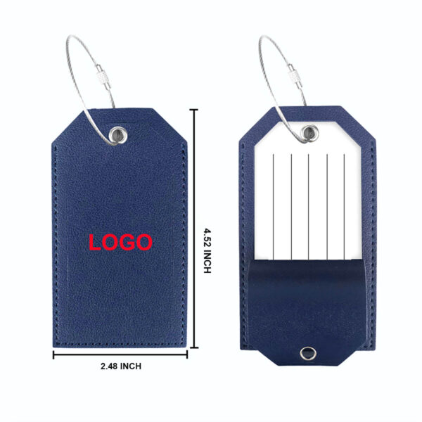 GA8181---PU Leather Luggage Travel Tag - Image 2