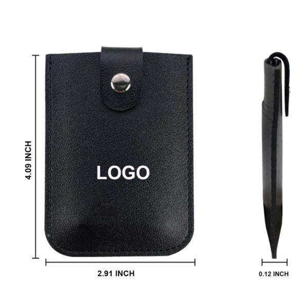 GA8182---Wallets Slim Leather Card Holder - Image 2