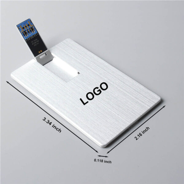 GA8184---Metal Credit Card USB Flash 8GB - Image 2