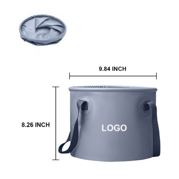 GA8214---Outdoor Collapsible Bucket With Handle - Image 2