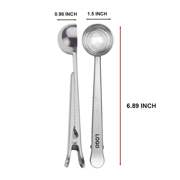 GA8227---Coffee Measuring Spoon With Sealing Clip - Image 2