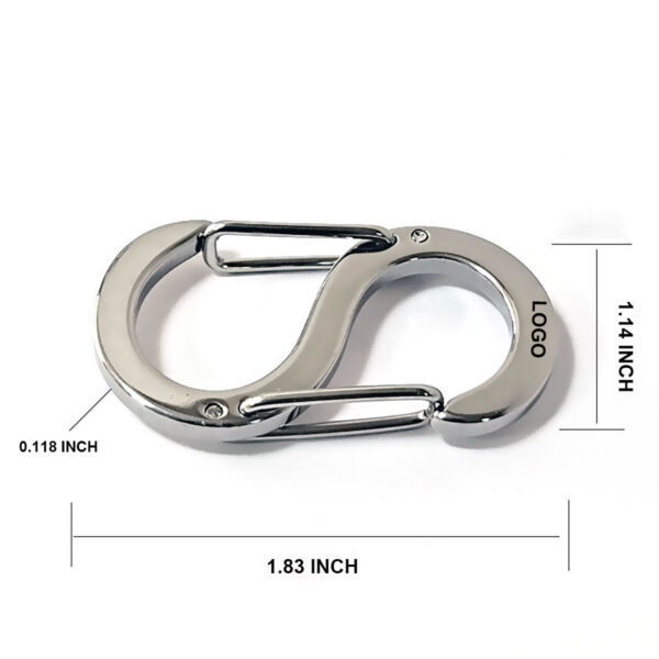 GA8246---Stainless Steel S-Biner Dual Carabiner - Image 2