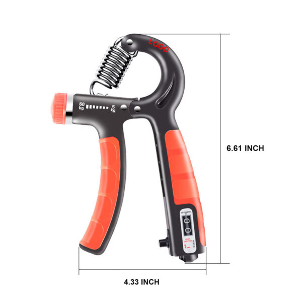 GA8257---Adjustable Hand Grip Strengthener With Counter - Image 2