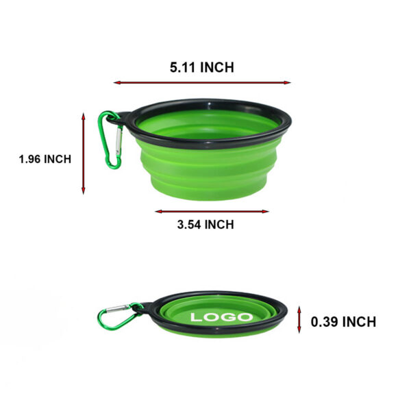 GA1186---Collapsible Dog Bowl Pet Travel Bowl - Image 2