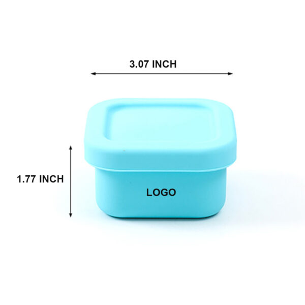 GA8282---Reusable Silicone Bento Box Lunch Container - Image 2