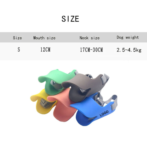 GA8301---Silicone Dog Mouth Covers  Anti-Called - Image 2