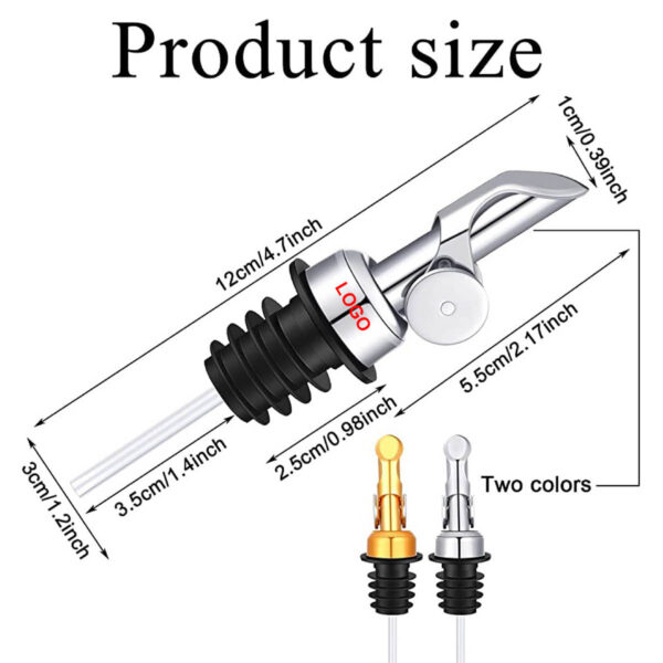GA1026---Stainless Steel Oil Dispenser Spout - Image 2