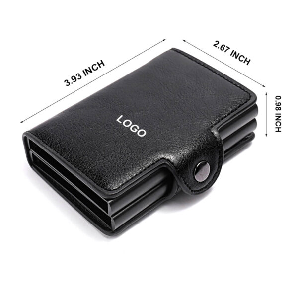 GA8338---RFID Blocking Automatic Pop Up Wallet - Image 2