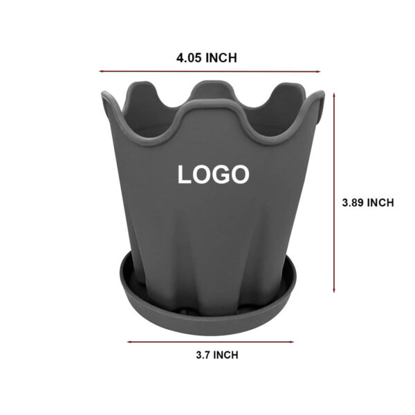 GA8345---Silicone Flower Plant Pots House Garden - Image 2