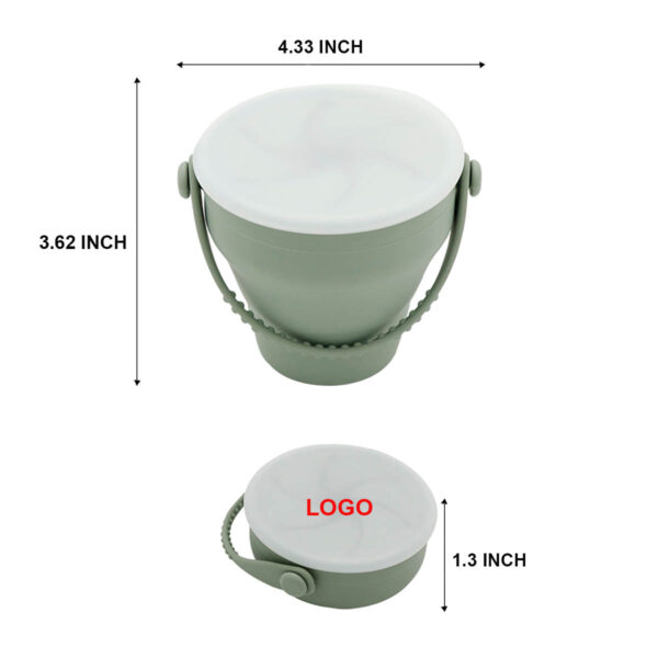 GA8375---Silicone Snack Cups For Toddlers - Image 2