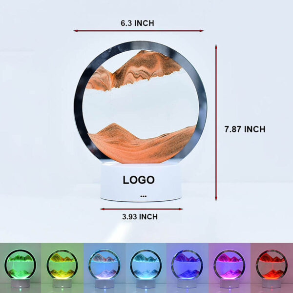 GA8404---Moving Sand Art Table Lamp - Image 2