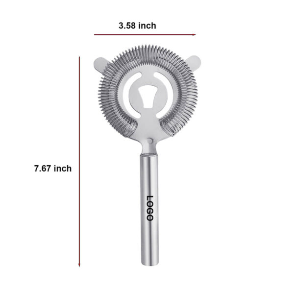 GA8412---Cocktail Strainer Stainless Steel Bar Strainer - Image 2