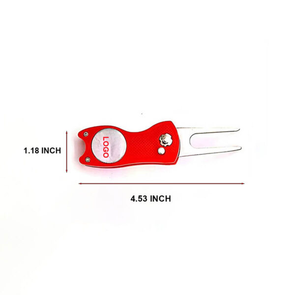 GA8421---Foldable Golf Divot Repair Tool - Image 2