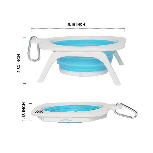 GA1356---Dog Bowl Pet Collapsible Bowls - Image 2